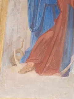Vergine Maria Immacolata, raffigurata mentre schiaccia il serpente, simbolo del peccato e del male, - Chiesa di San Giuliano a RoccabrunaFrazione San Giuliano