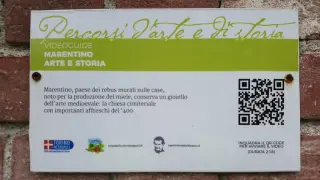 QRCode video - Chiesa Cimiteriale di Santa Maria Assunta o dei Morti a Marentino