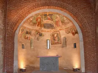 Catino Absidale - Chiesa Cimiteriale di Santa Maria Assunta o dei Morti a Marentino