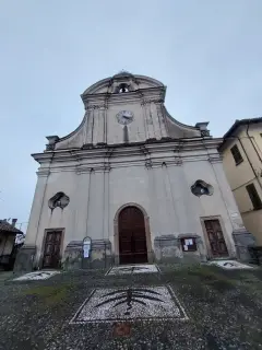 Facciata - Parrocchiale di San Giacomo Maggiore a Rocca Grimalda
