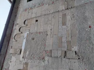 Ex facciata ora sul fianco - Parrocchiale di San Giacomo Maggiore a Rocca Grimalda