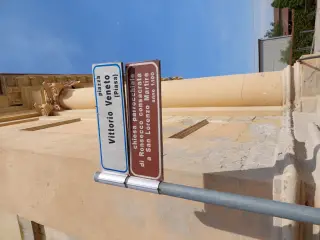 Cartello illustrativo - Parrocchiale di San Lorenzo a Ronsecco