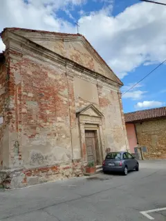 Facciata - Chiesa di Sant'Antonio a Rosignano Monferrato