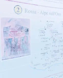 Pannello illustrativo - Oratorio di San Giovanni Battista il Vecchio alla Piana a RossaFrazione Piana