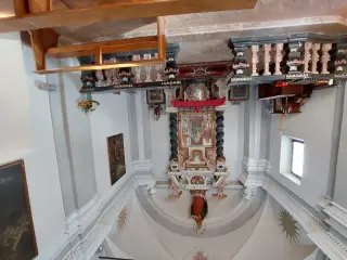 Interno - Cappella della Madonna del Bacchiore a San Maurizio d'Opaglio