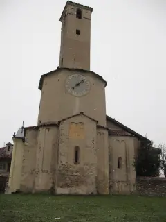 Esterno lato Sud - Battistero di San Ponso a San Ponso