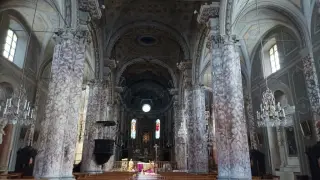 Interno - Parrocchiale di San Martino a San Salvatore Monferrato