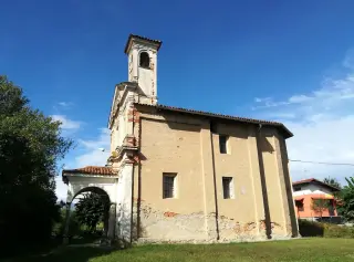 Fianco destro - Oratorio dell' Annunziata o Annunciazione al Boscazzo a SandiglianoFrazione Boscazzo