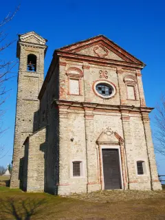 Vista - Santuario della Madonna delle Grazie a MombarcaroFrazione San Luigi