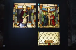 Vetrata - Parrocchiale di San Brizio a Avise