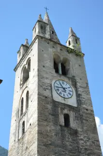 Campanile - Parrocchiale di San Brizio a Avise