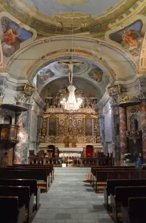 Interno - Parrocchiale di San Brizio a Avise