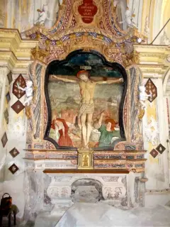 Crocifissione Hans Klemer - Cappella del Cristo a Scarnafigi