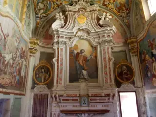 Interno - Cappella del Cristo a Scarnafigi