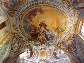 Interno - Cappella del Cristo a Scarnafigi