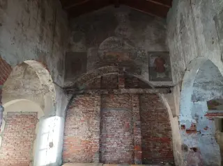 Interno - Resti della Chiesa di San Grato a Sizzano