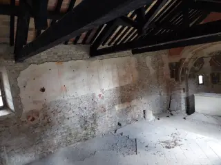 Interno e affreschi - Chiesa di Sant'Eusebio a SolonghelloFrazione Fabiano