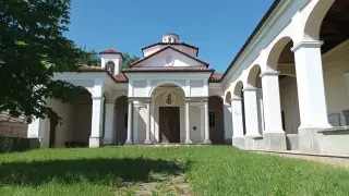 Facciata - Chiesa di San Rocco a Sordevolo