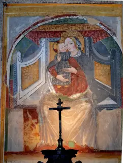 Madonna col Bambino - Oratorio della Beata Vergine della Gelata a Soriso