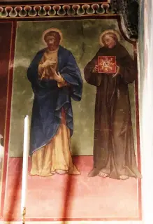 Apostolo Filippo e San Bernardino da Siena - Chiesa di Sant'Antonio Abate a Mombaruzzo