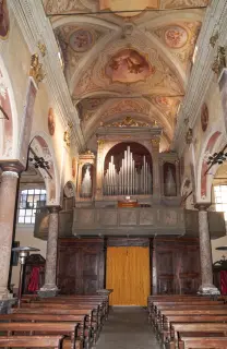 Organo e cantoria - Parrocchiale di San Giorgio a Valduggia