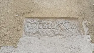 Lapide con data - Parrocchiale di San Giorgio a Valduggia