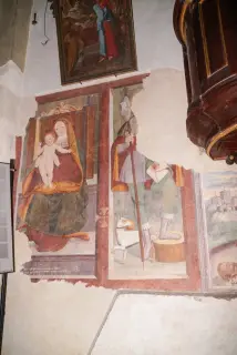 Madonna col Bambino e San Rocco - Parrocchiale dei Santi Andrea e Gaudenzio a ValduggiaFrazione Zuccaro