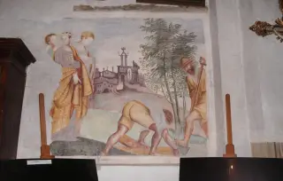 Affreschi - Parrocchiale dei Santi Andrea e Gaudenzio a ValduggiaFrazione Zuccaro