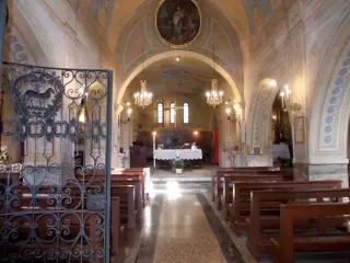 Interno - Parrocchiale di San Giovanni Battista a Valmala