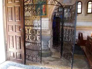 Fonte battesimale - Parrocchiale di San Giovanni Battista a Valmala