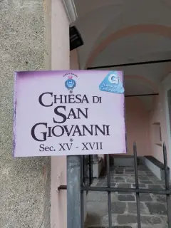 Pannello illustrativo - Oratorio di San Giovanni Battista a Varallo