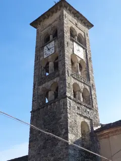 Campanile - Parrocchiale di San Giovanni Battista a Vico Canavese
