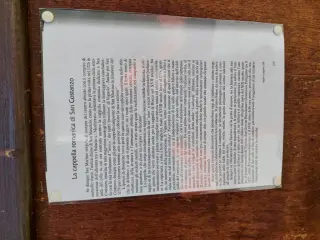 Pannello illustrativo - Chiesa di San Costanzo a Vignolo