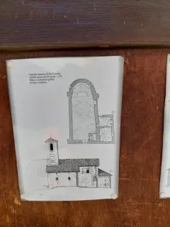 Pannello illustrativo - Chiesa di San Costanzo a Vignolo