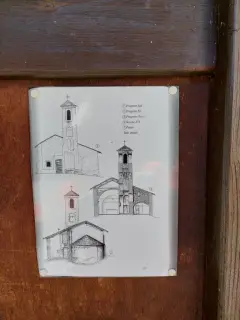 Pannello illustrativo - Chiesa di San Costanzo a Vignolo