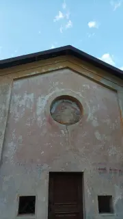 Facciata dettaglio - Cappella di San Rocco a Villanova Mondovì