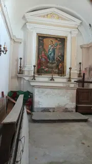 Interno - Cappella di San Rocco a Villanova Mondovì