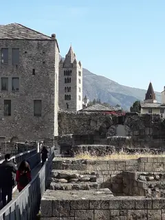 Campanile - Campanile Collegiata di Sant'Orso a Aosta