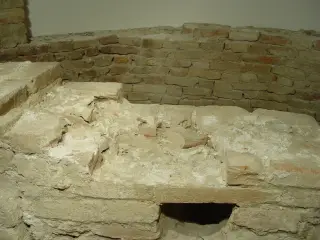 Abside navata sud della prima chiesa - Chiesa Museo di San Giovanni a Asti