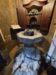 Fonte battesimale - Parrocchiale di Sant'Ambrogio a Cuneo