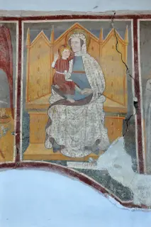 Madonna col Bambino - Cappella di San Massimo a Challand-Saint-VictorFrazione Viran