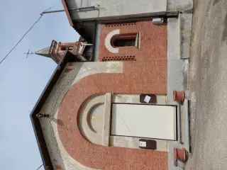 Facciata - Chiesa di San Pietro di Novelle a Monteu RoeroFrazione Occhetti