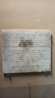 Lapide - Parrocchiale di San Giovanni Lupazzano o dei Ss. Giovanni e Evasio a MondovìFrazione Carassone