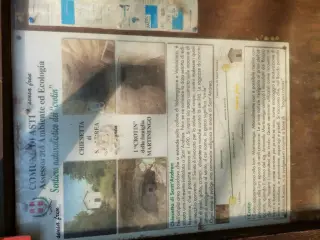 Pannello illustrativo - Cappella di Sant'Andrea a AstiFrazione Valmaggiore