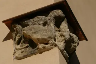 Fregio - Parrocchiale di Santa Maria delle Ghiare a Castello di Annone