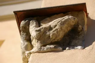 Fregio - Parrocchiale di Santa Maria delle Ghiare a Castello di Annone