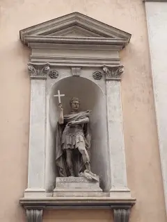 Statua di Sant'Espedito di Mitilene - Chiesa di San Rocco a Torino