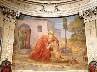 Parabola figlio prodigo - Parrocchiale di San Biagio a Doues