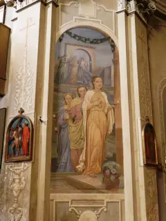 Parabola delle vergini sagge - Parrocchiale di San Biagio a Doues