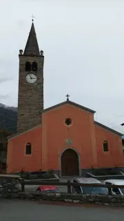 Facciata - Parrocchiale di Sant'Ilario a Gignod